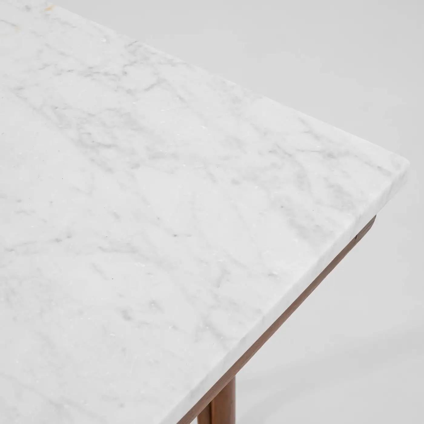 Français Table de bistrot en bentwood et marbre français des années 1900 en vente
