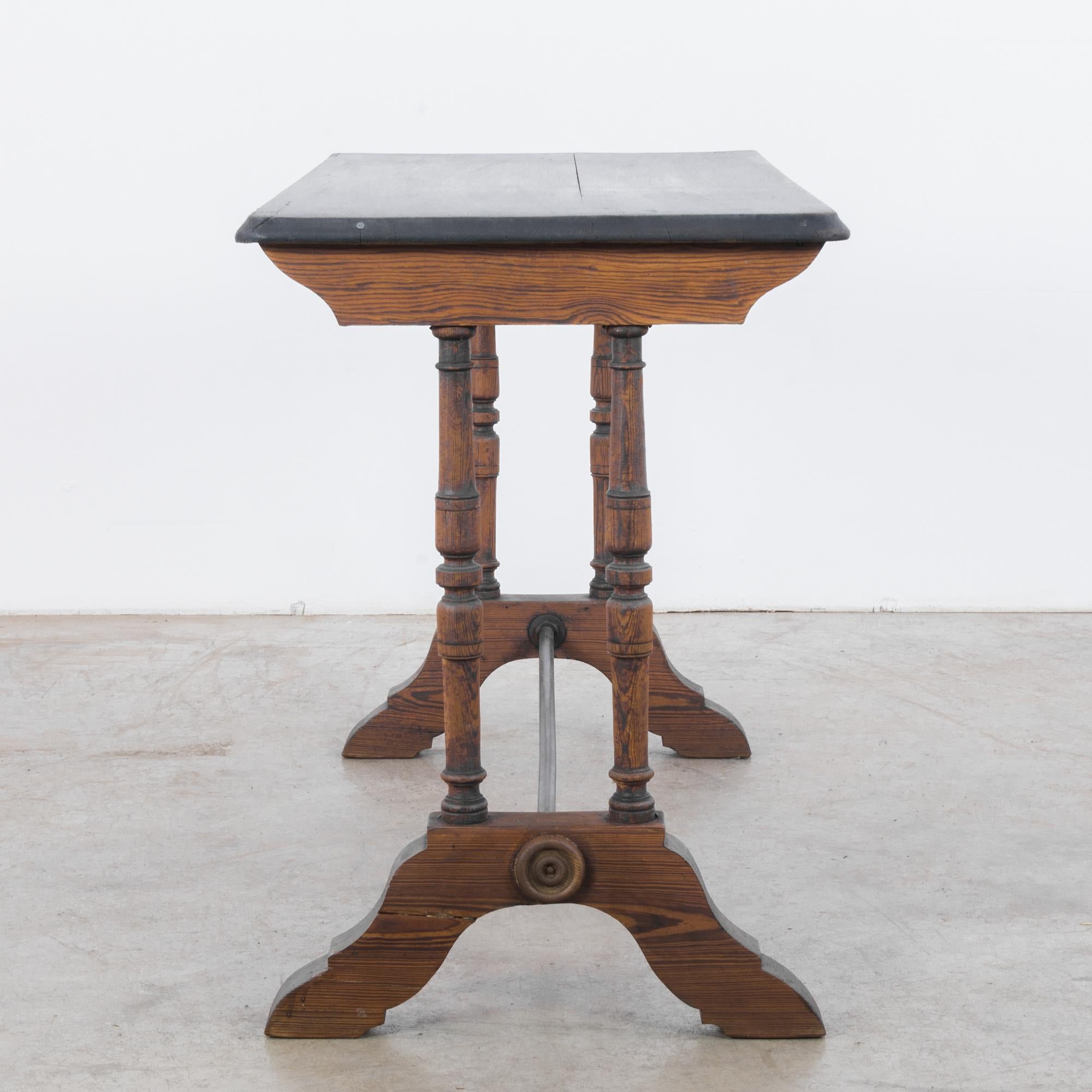 1900s French Bistro Table In Good Condition In High Point, NC