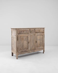 1900s French Bleached Oak Buffet