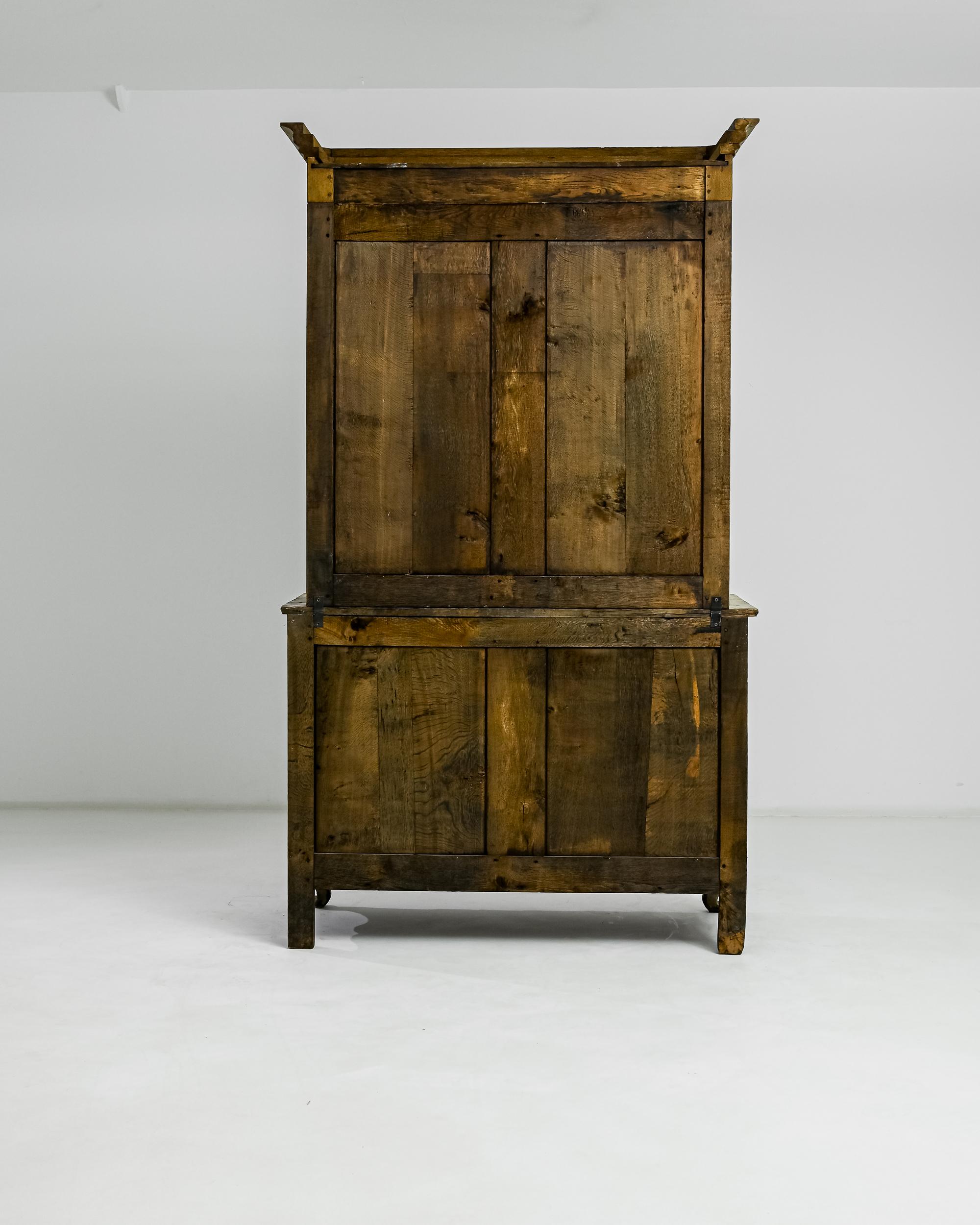 Armoire française en Oak Oak blanchi des années 1900 3