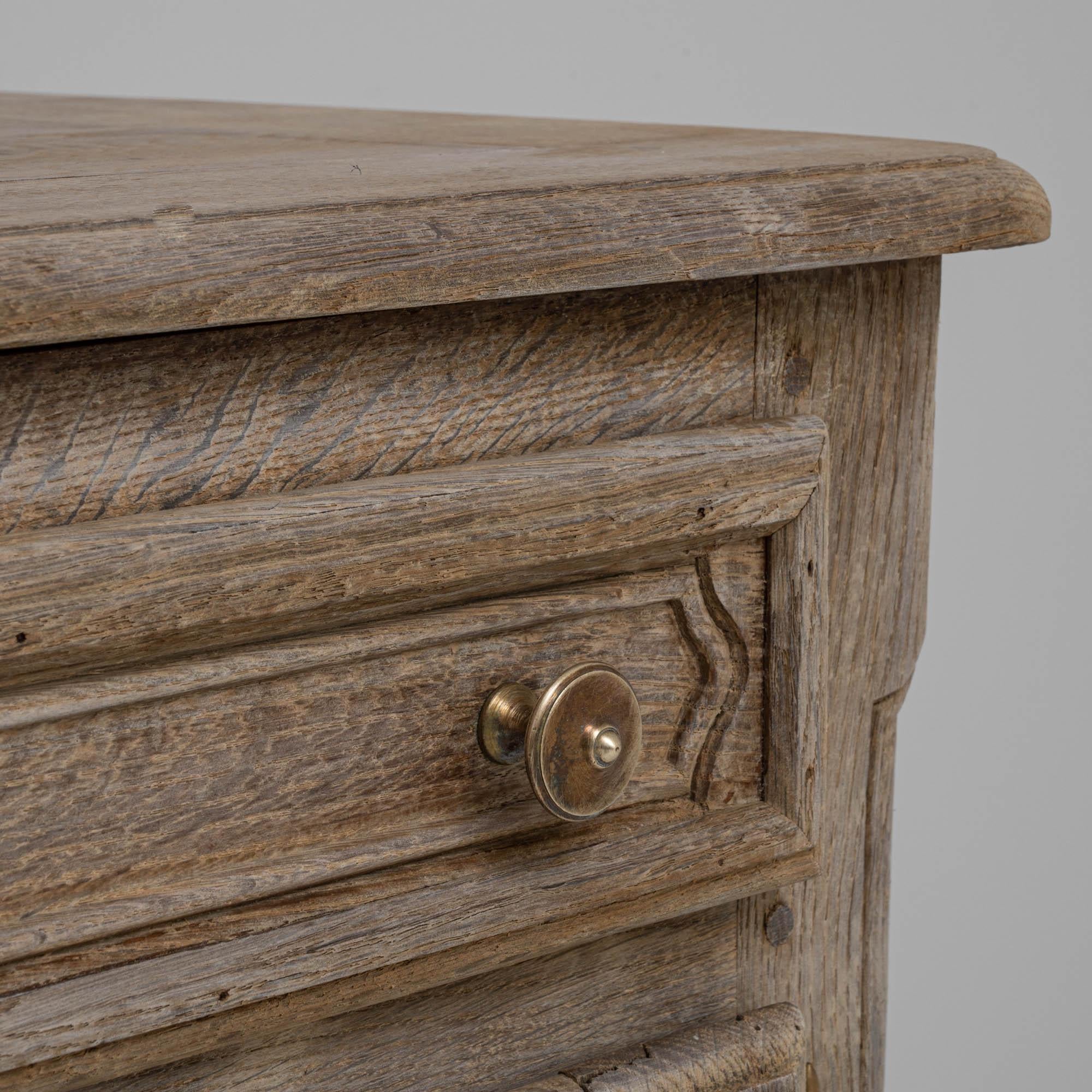 1900s French Bleached Oak Sideboard 7