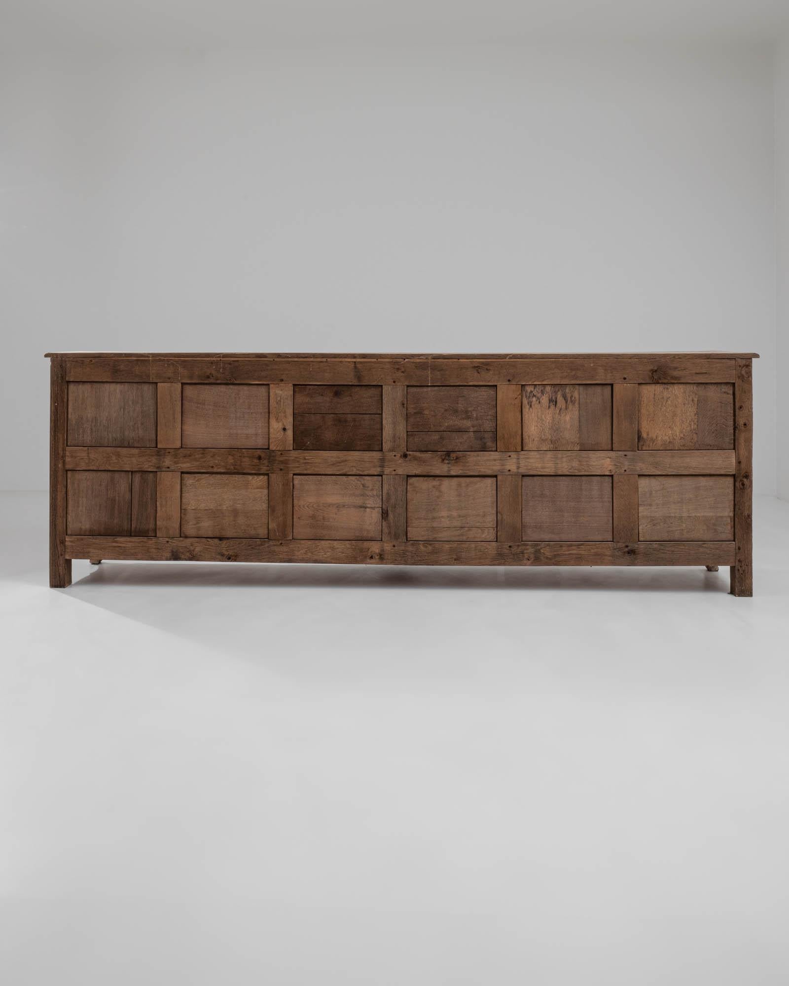 1900s French Bleached Oak Sideboard 8