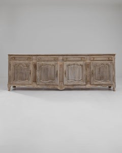 1900s French Bleached Oak Sideboard