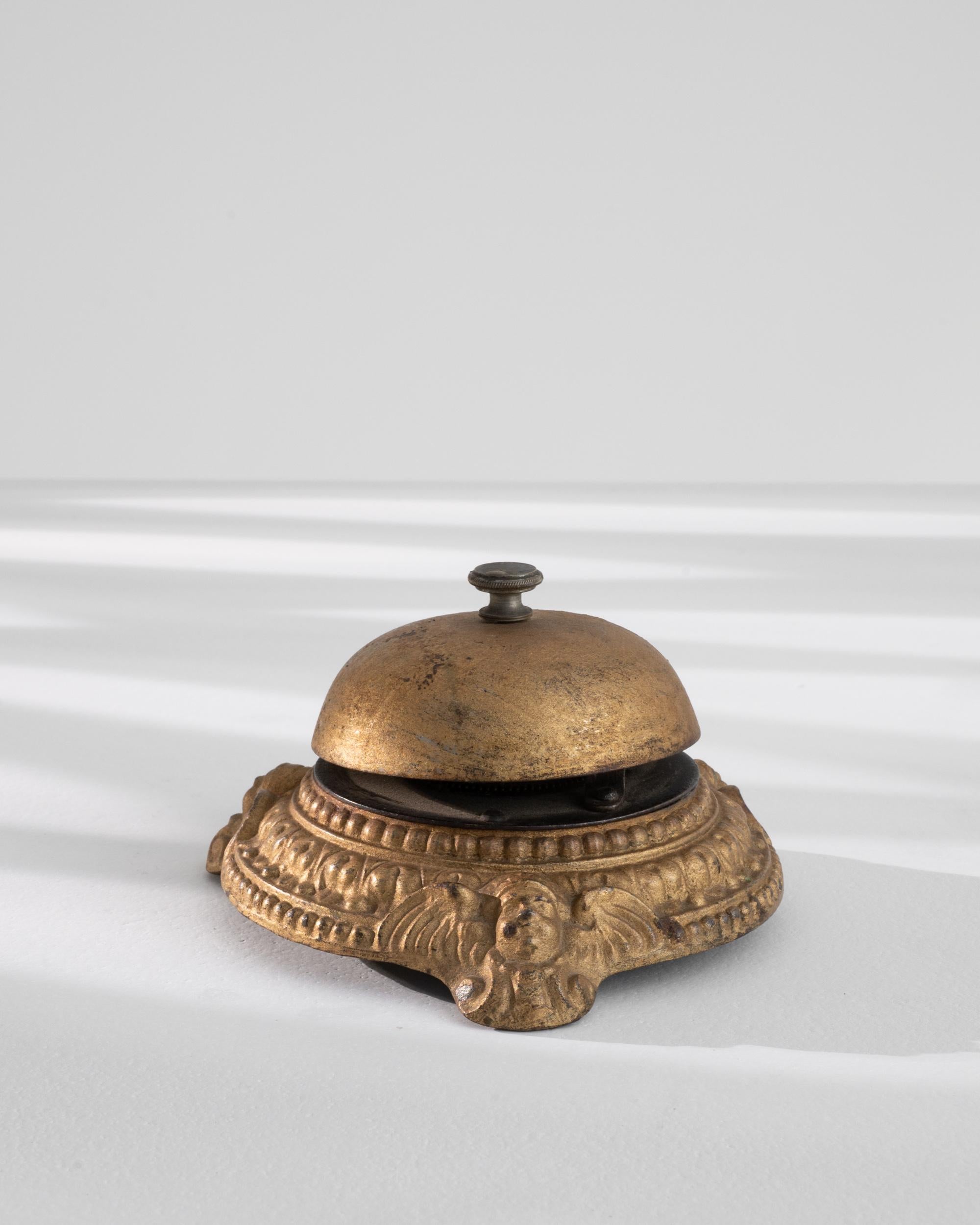 1900s French Brass Call Bell 1