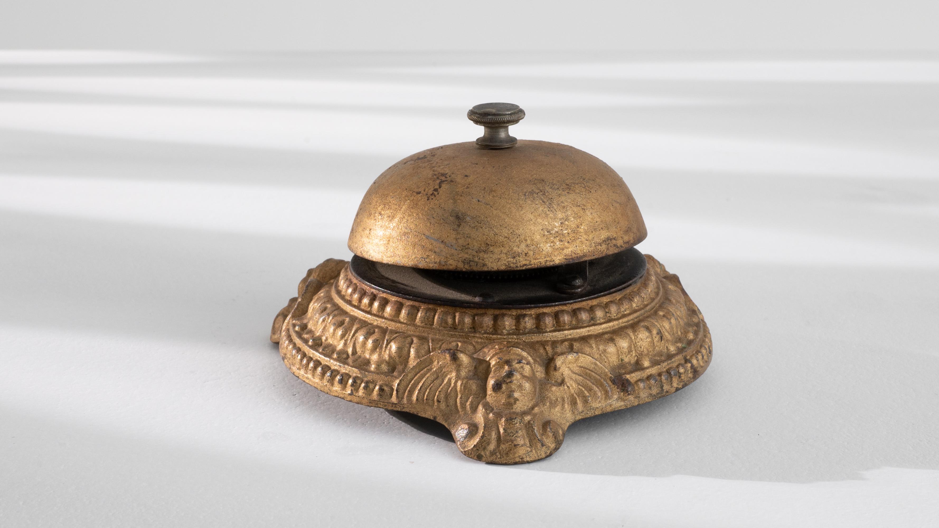 1900s French Brass Call Bell 2