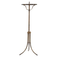1900s French Brass Floor Hanger