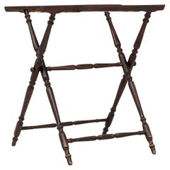 1900s French Butler Tray Stand