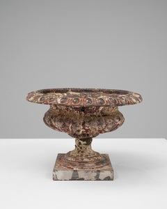 1900s French Cast Iron Planter