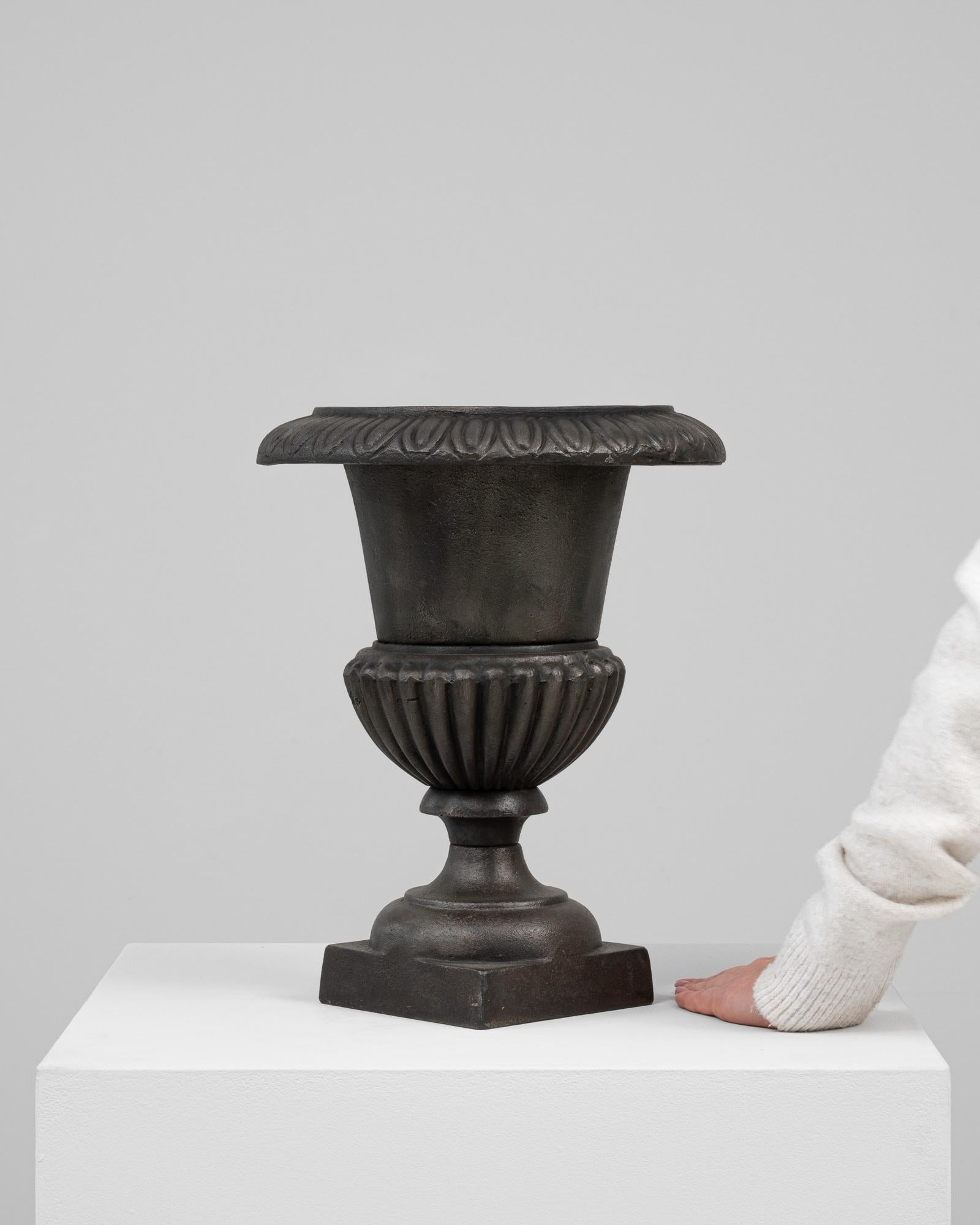 1900s French Cast Iron Planter For Sale 1
