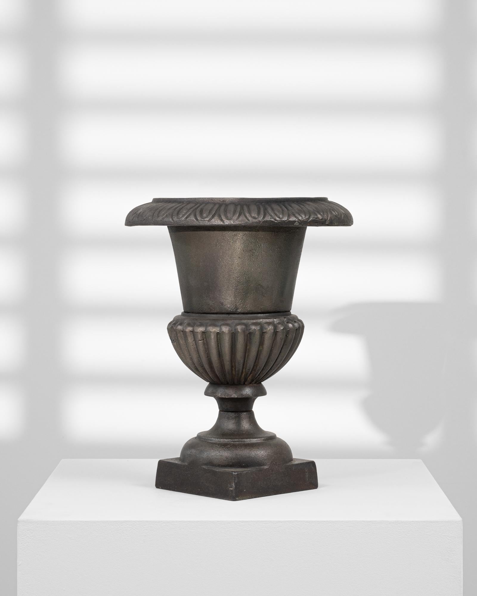 1900s French Cast Iron Planter For Sale 2
