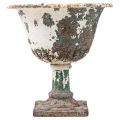 1900s French Cast Iron Planter