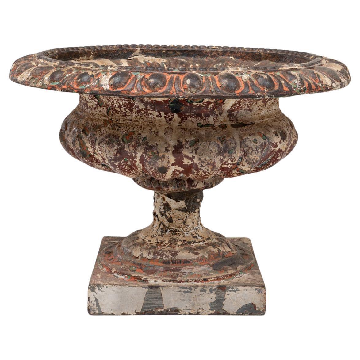 Jardinière en fonte française des années 1900