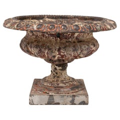 1900s French Cast Iron Planter