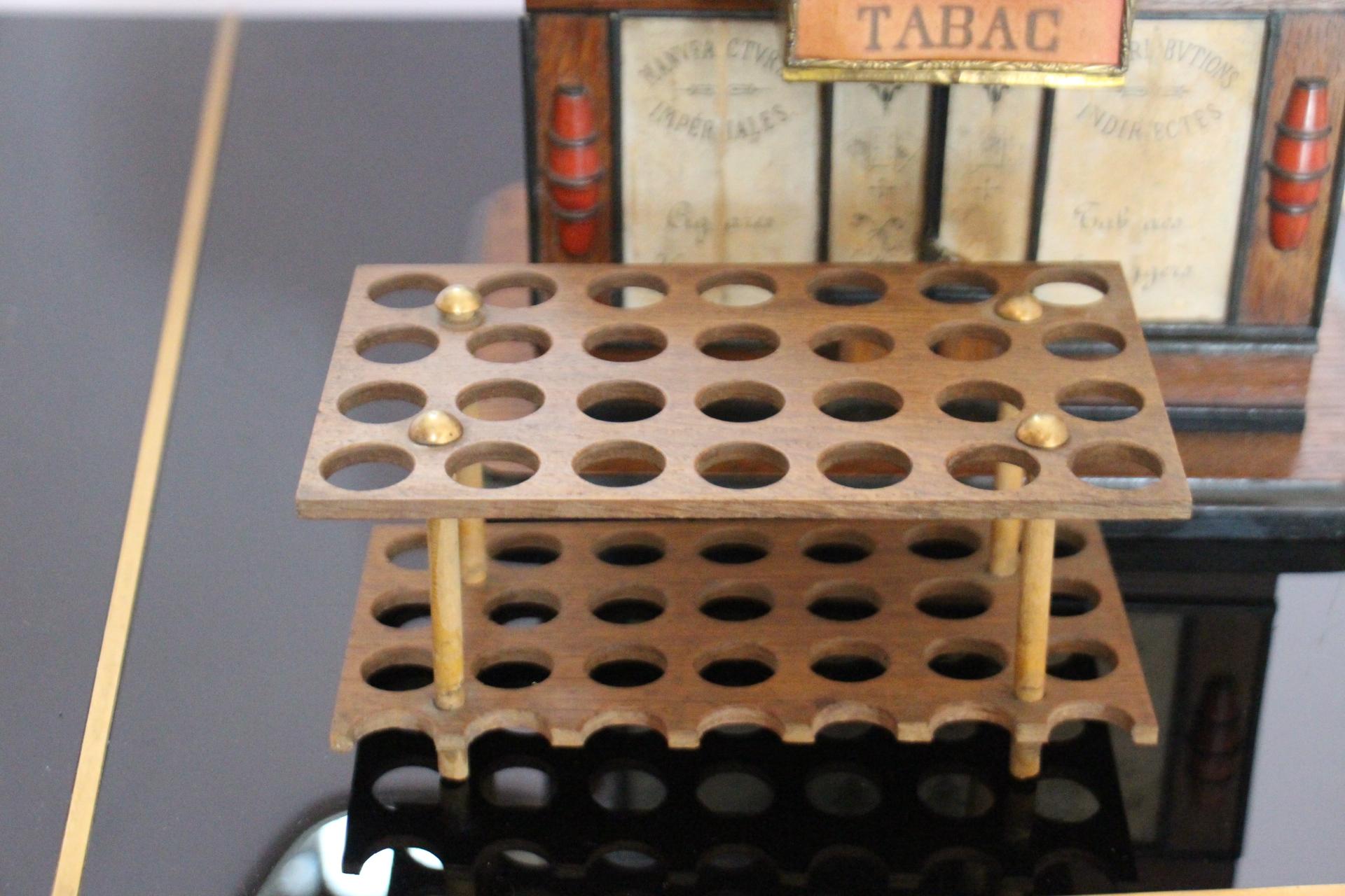 1900's French Cigar Box Modeled as a Tobacco Store 9