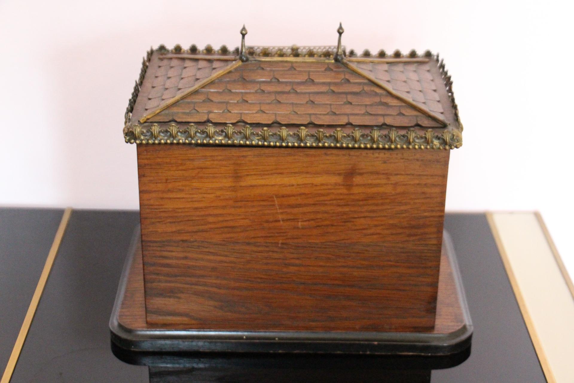 1900's French Cigar Box Modeled as a Tobacco Store 2