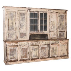 1900s French Country Wooden Cabinet