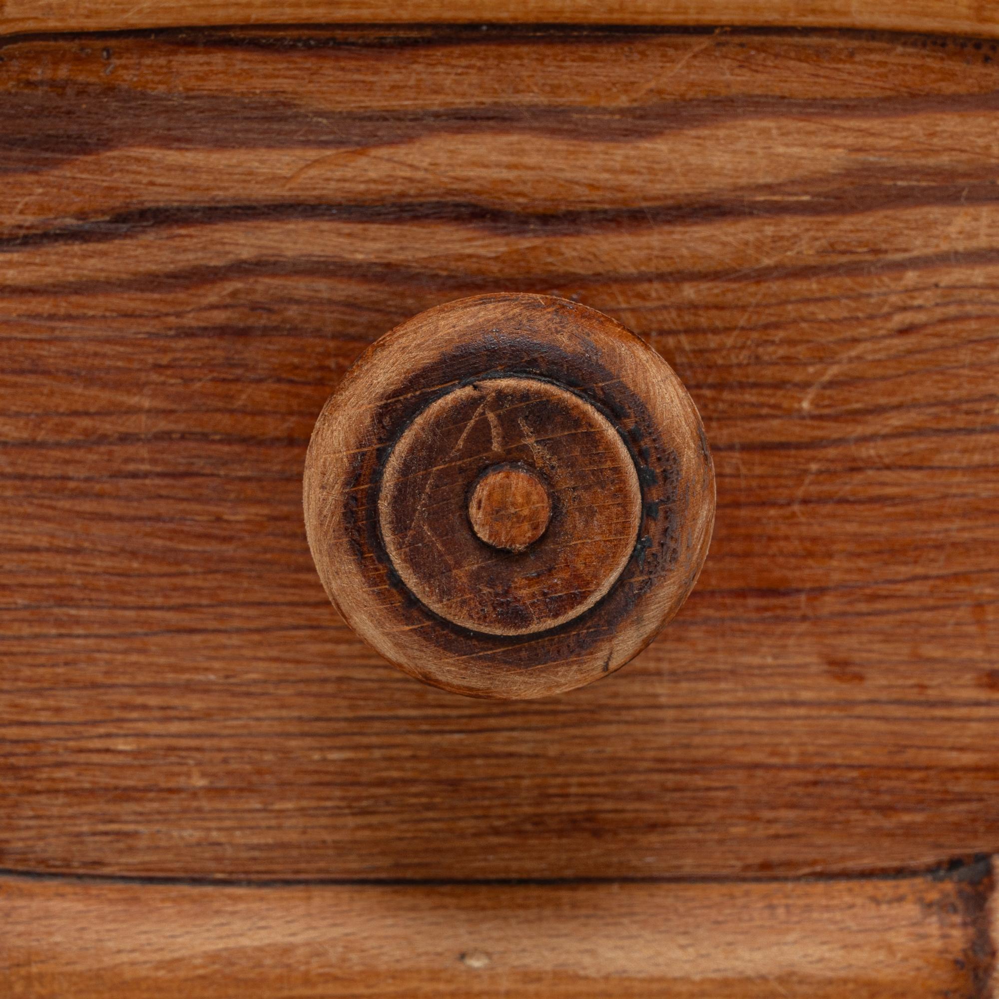 1900s French Faux Bamboo Chest Of Drawers With Marble Top 6