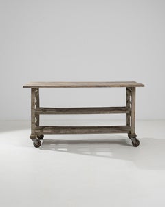 1900s French Industrial Cart