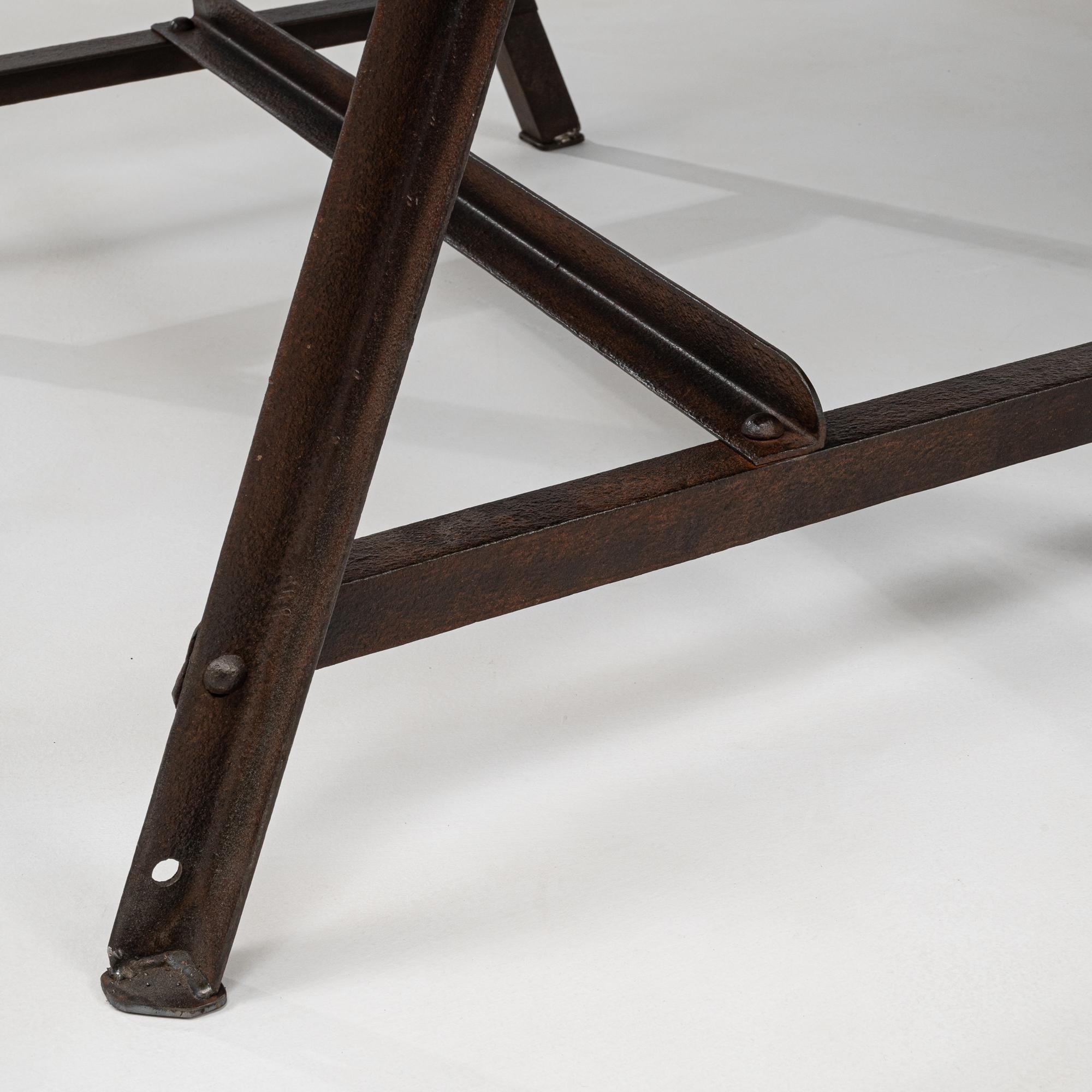 Table industrielle française 1900 en vente 5