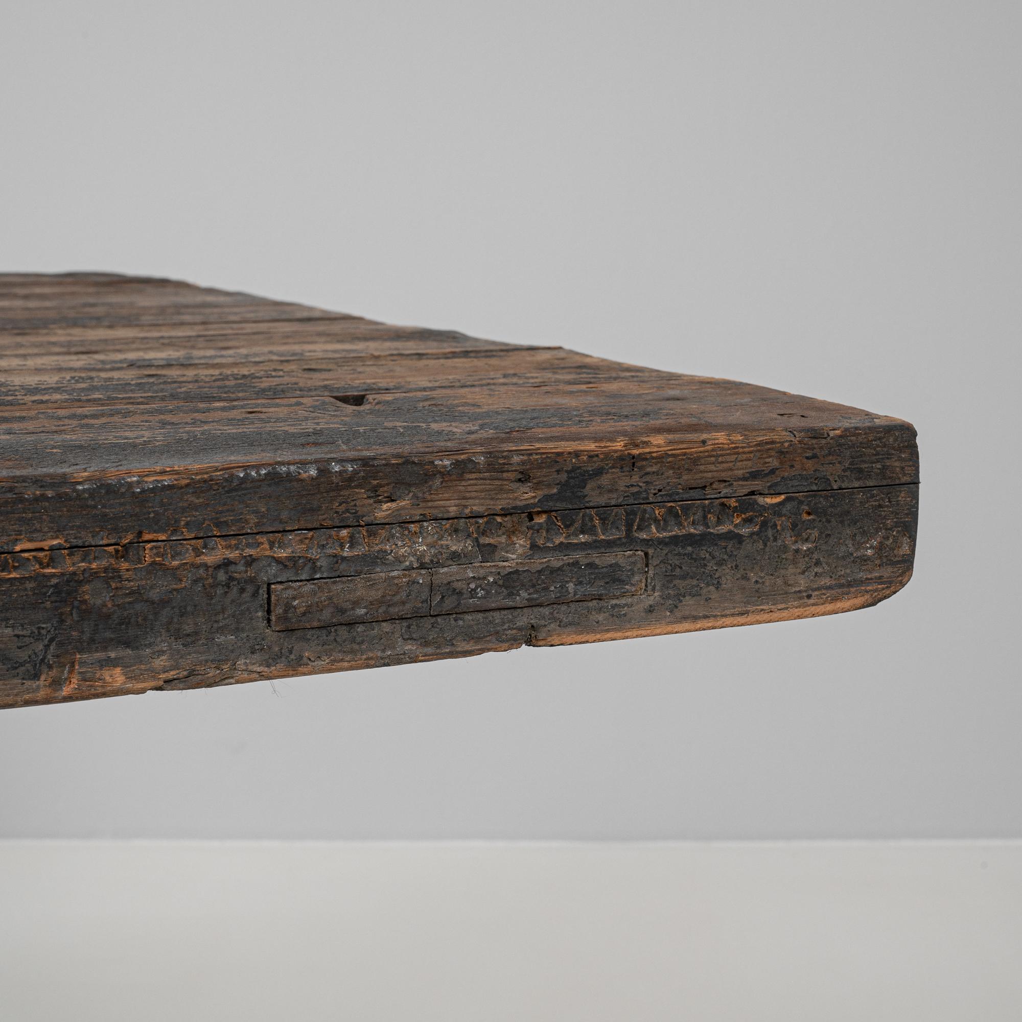 Table industrielle française 1900 en vente 3