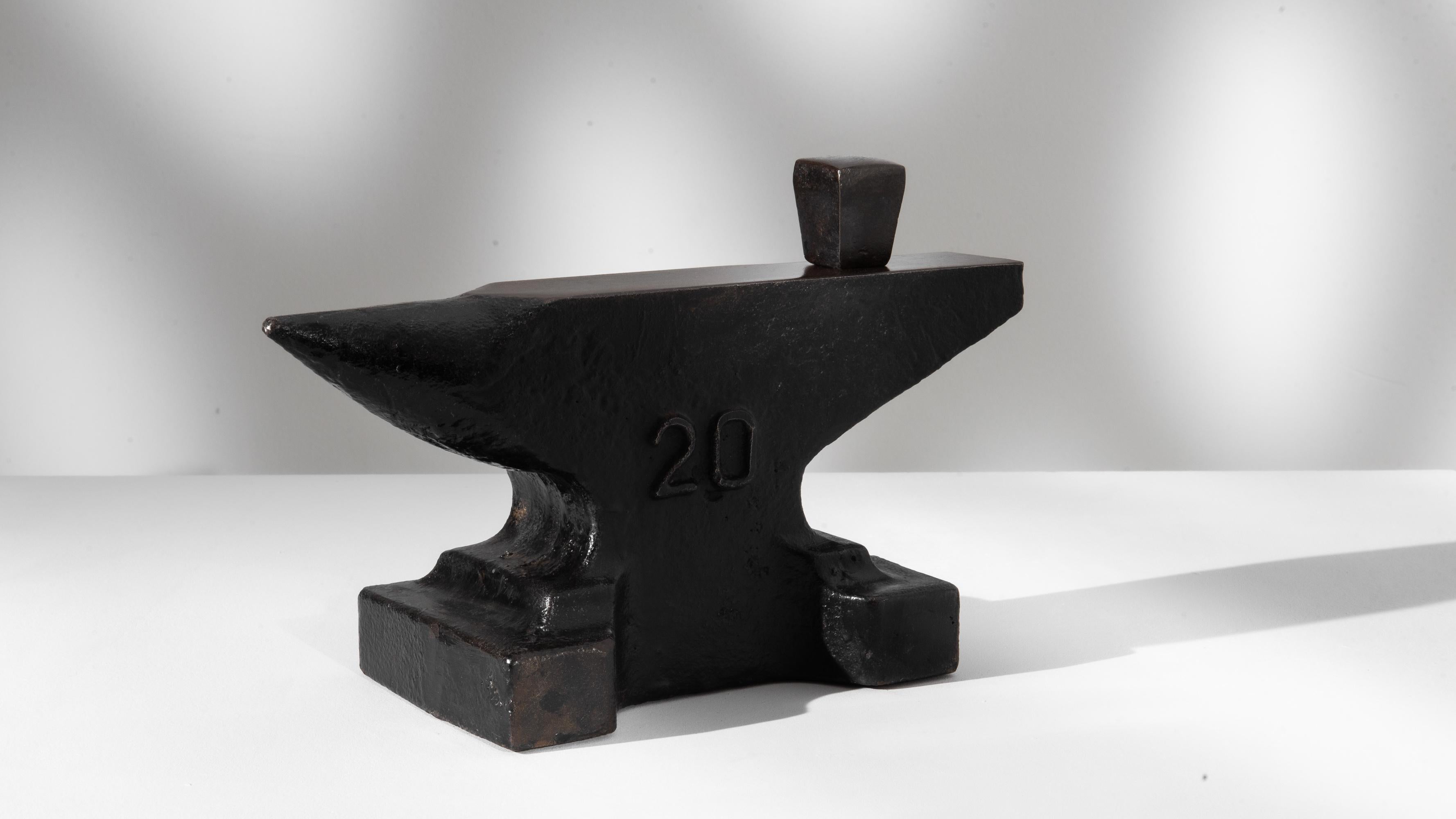 1900s French Iron Anvil For Sale 5