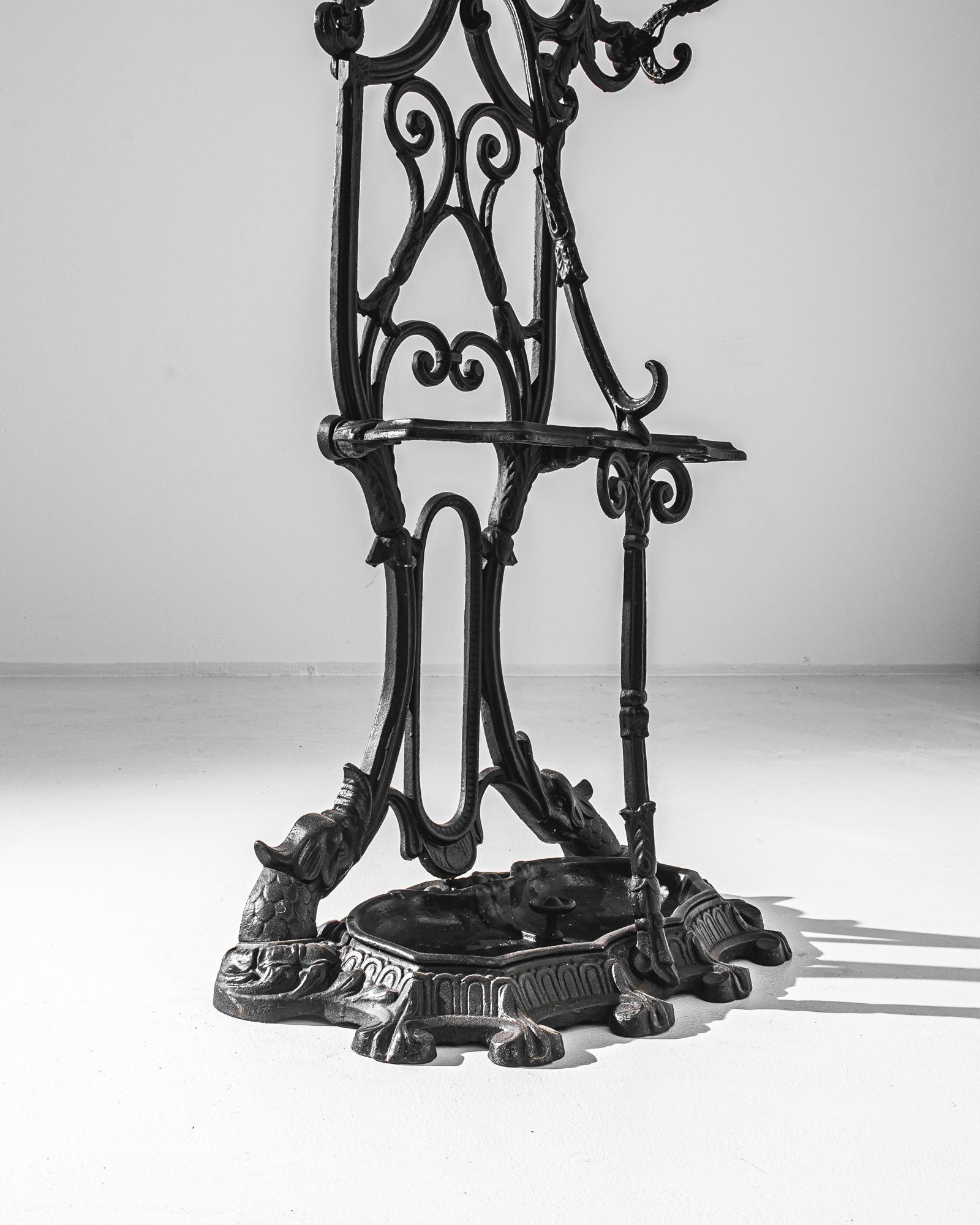 20th Century 1900s French Iron Rack For Sale