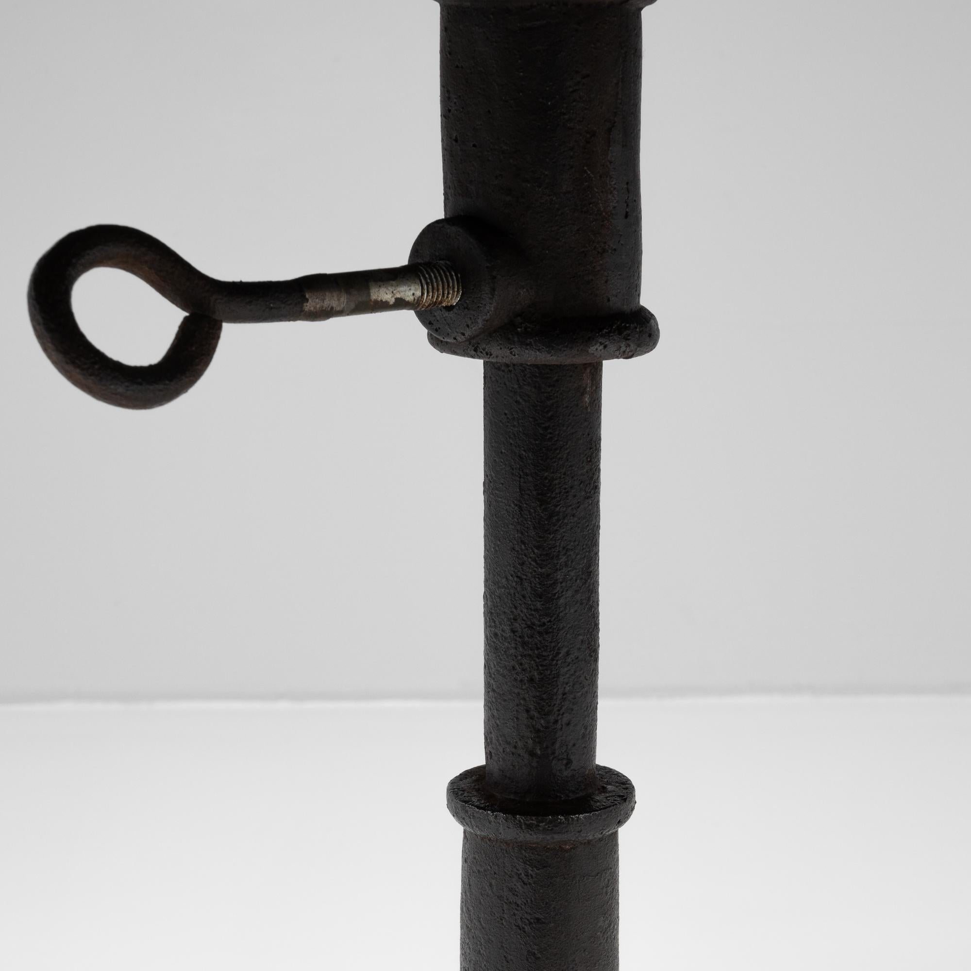 1900s French Iron Side Table For Sale 4