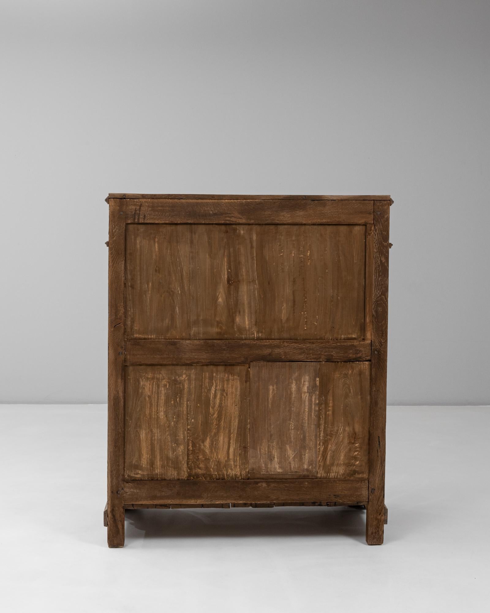 1900s French Louis Philippe Style Oak Buffet For Sale 11