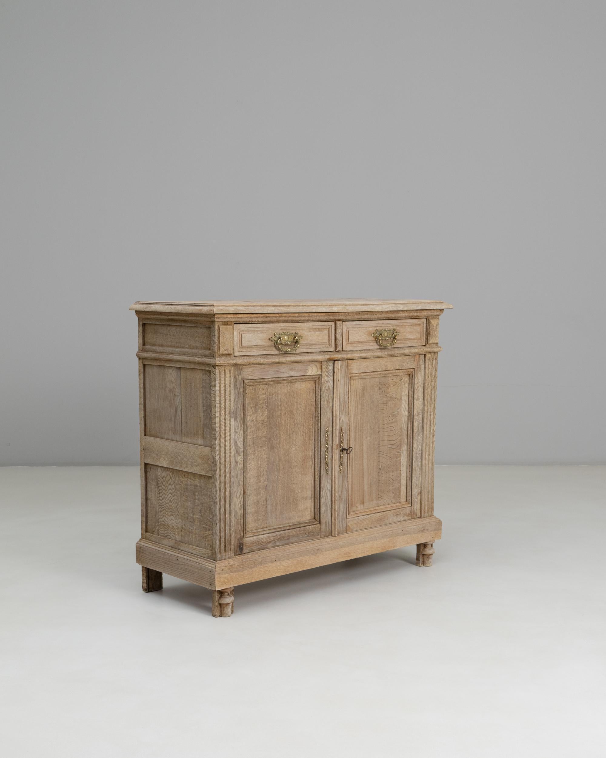 1900s French Louis XVI Oak Buffet im Angebot 1