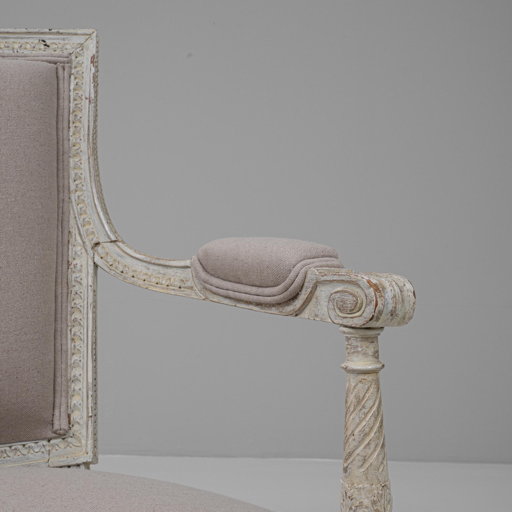Canapé Louis XVI français des années 1900 en vente 2