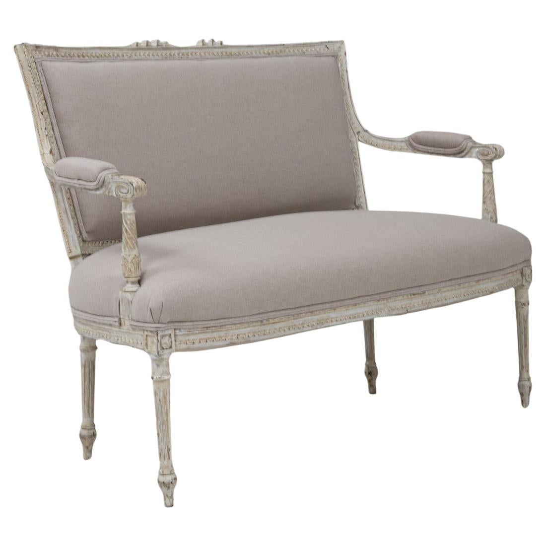 Canapé Louis XVI français des années 1900