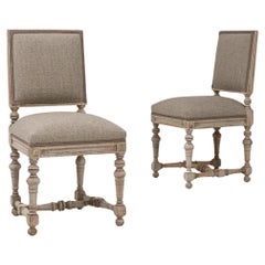 Sedie imbottite francesi Luigi XVI del 1900