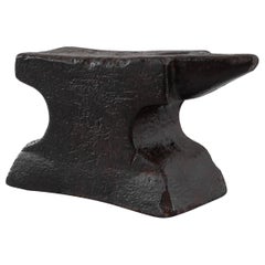 Französischer Amboss aus Metall um 1900
