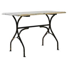 1900s, French Metal Bistro Table