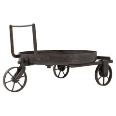 Griglia da giardino francese del 1900 in metallo