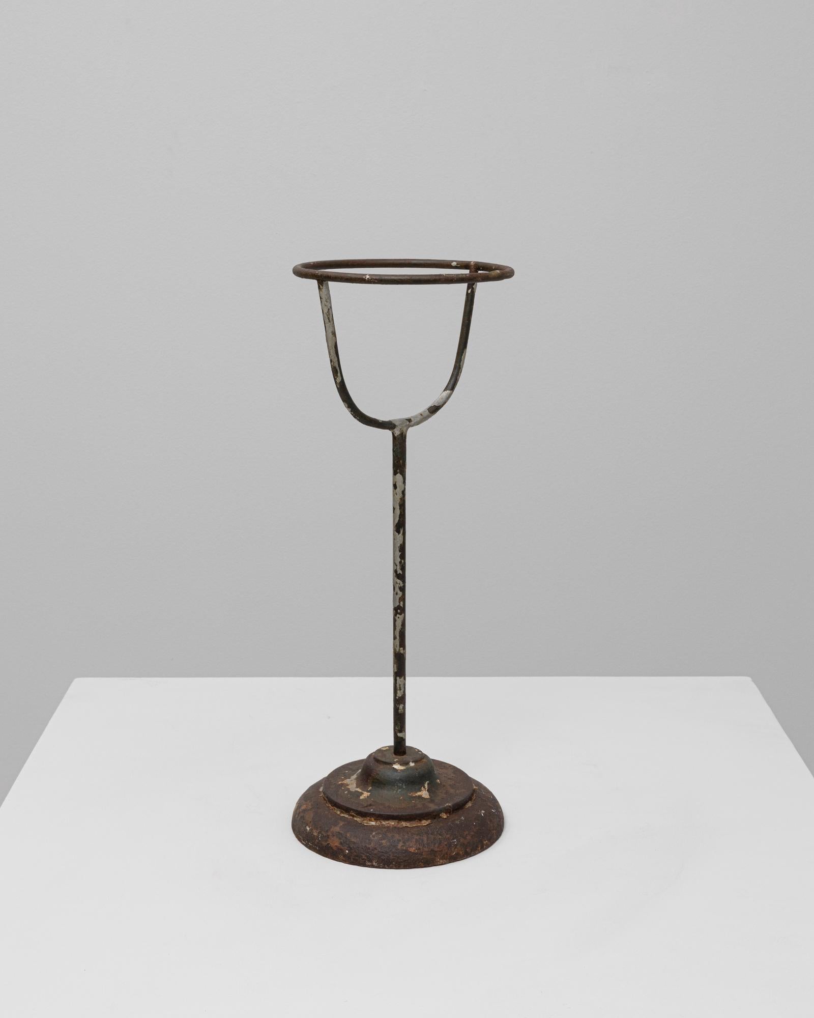 1900er Jahre Französisch Metall Eiskübel Stand im Angebot 1