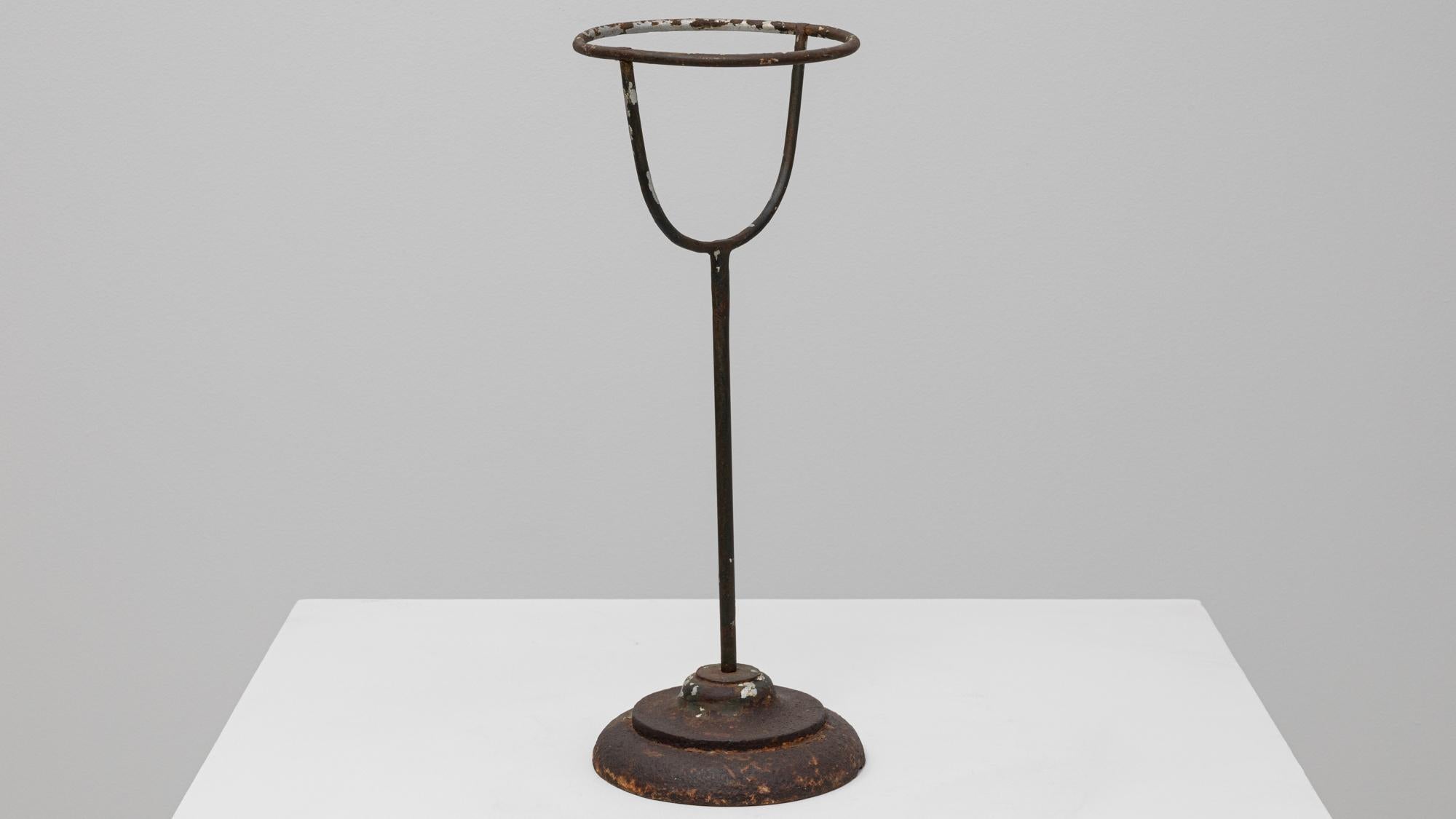 1900er Jahre Französisch Metall Eiskübel Stand im Angebot 3