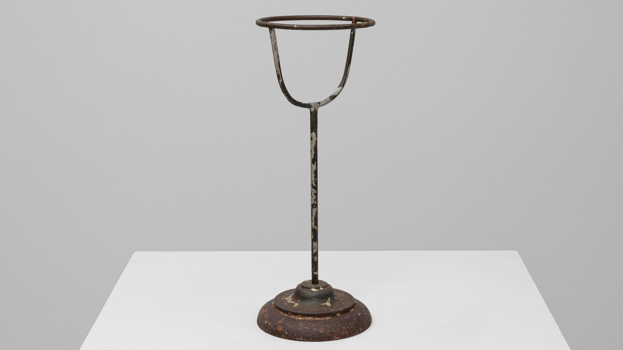 1900er Jahre Französisch Metall Eiskübel Stand im Angebot 4