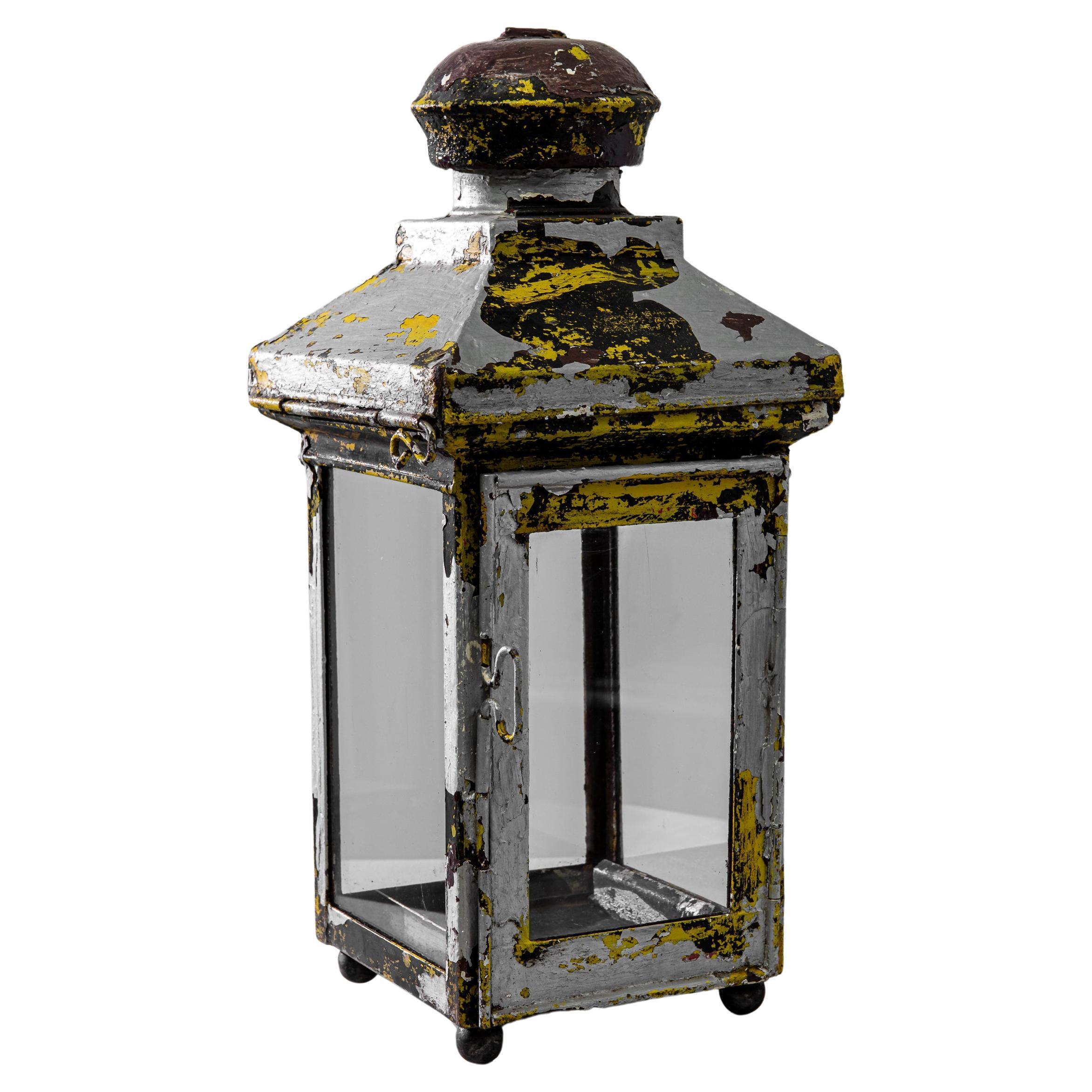 1900s French Metal Lantern For Sale