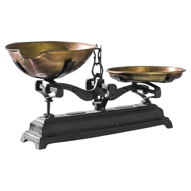 Early 1900s Jacob Brothers Mini Candy Scale For Sale at 1stDibs