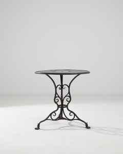 Table en métal française des années 1900