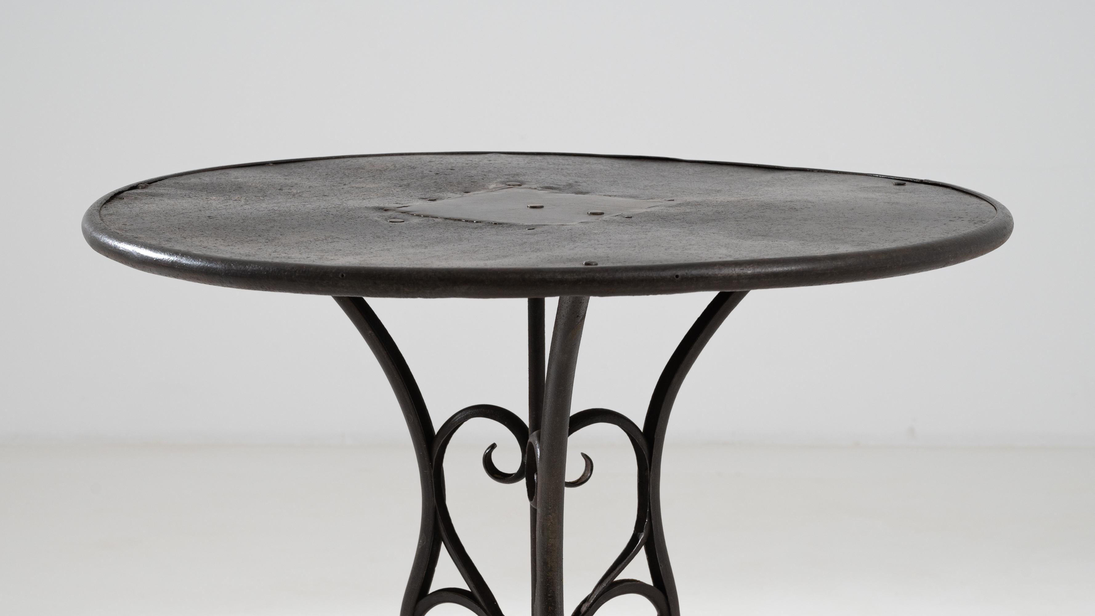 1900s French Metal Table For Sale at 1stDibs