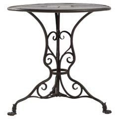 1900s French Metal Table