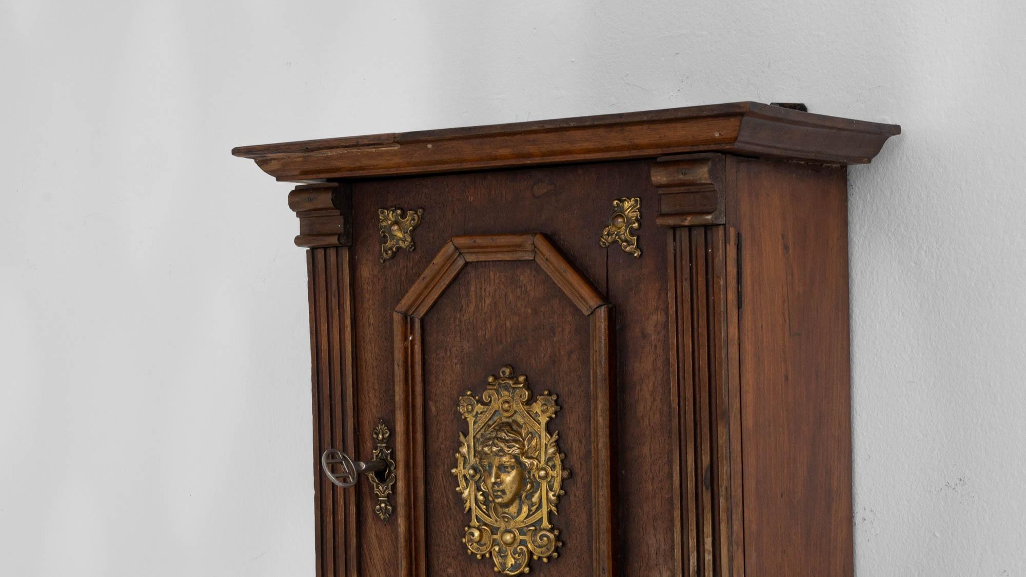 1900s French Miniature Wall Cabinet 3