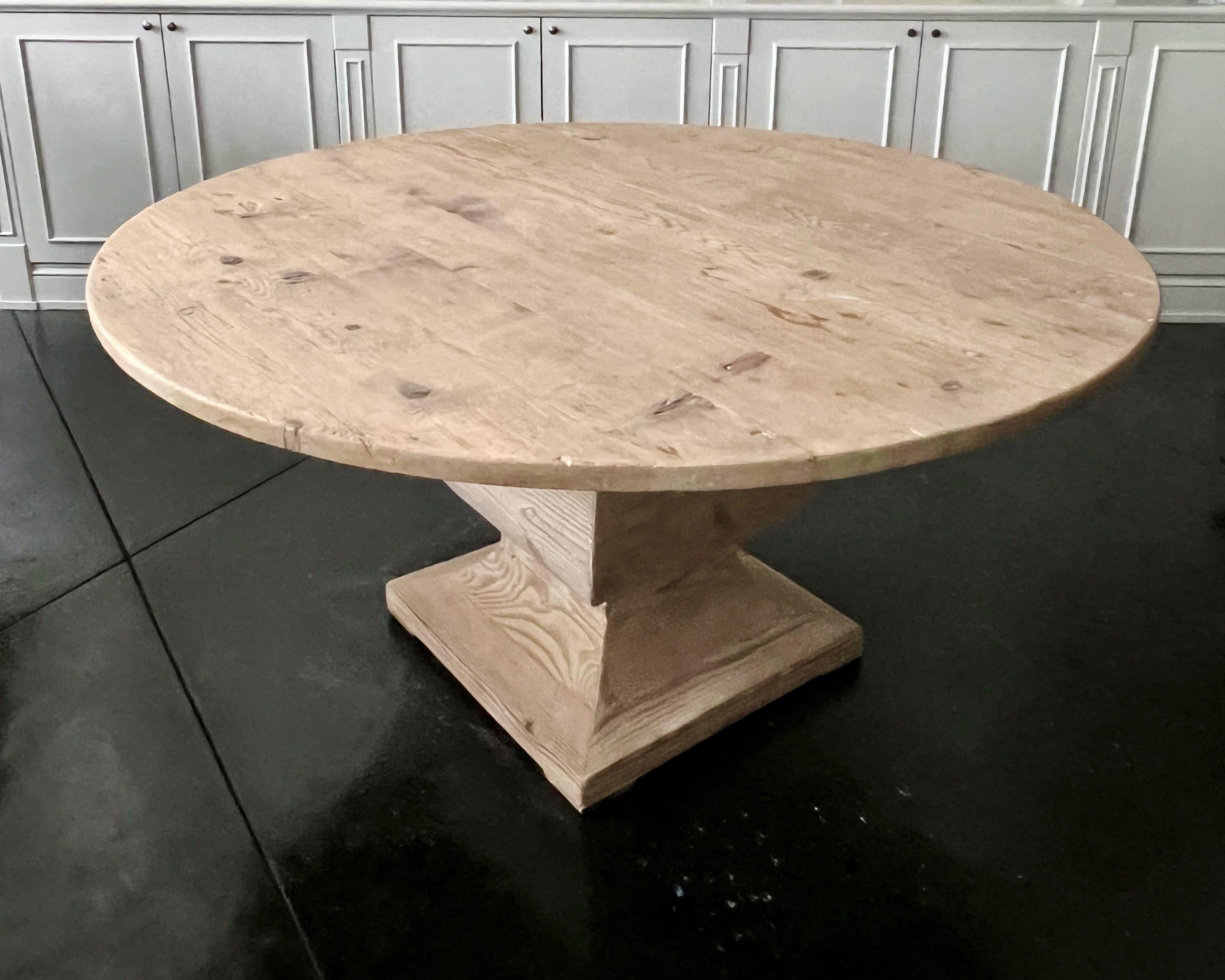 20th Century 1900's French Neoclassical Style Round Table