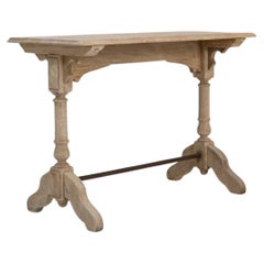 1900s French Oak Bistro Table