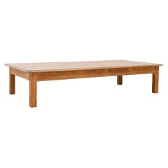 1900s French Oak Coffee Table