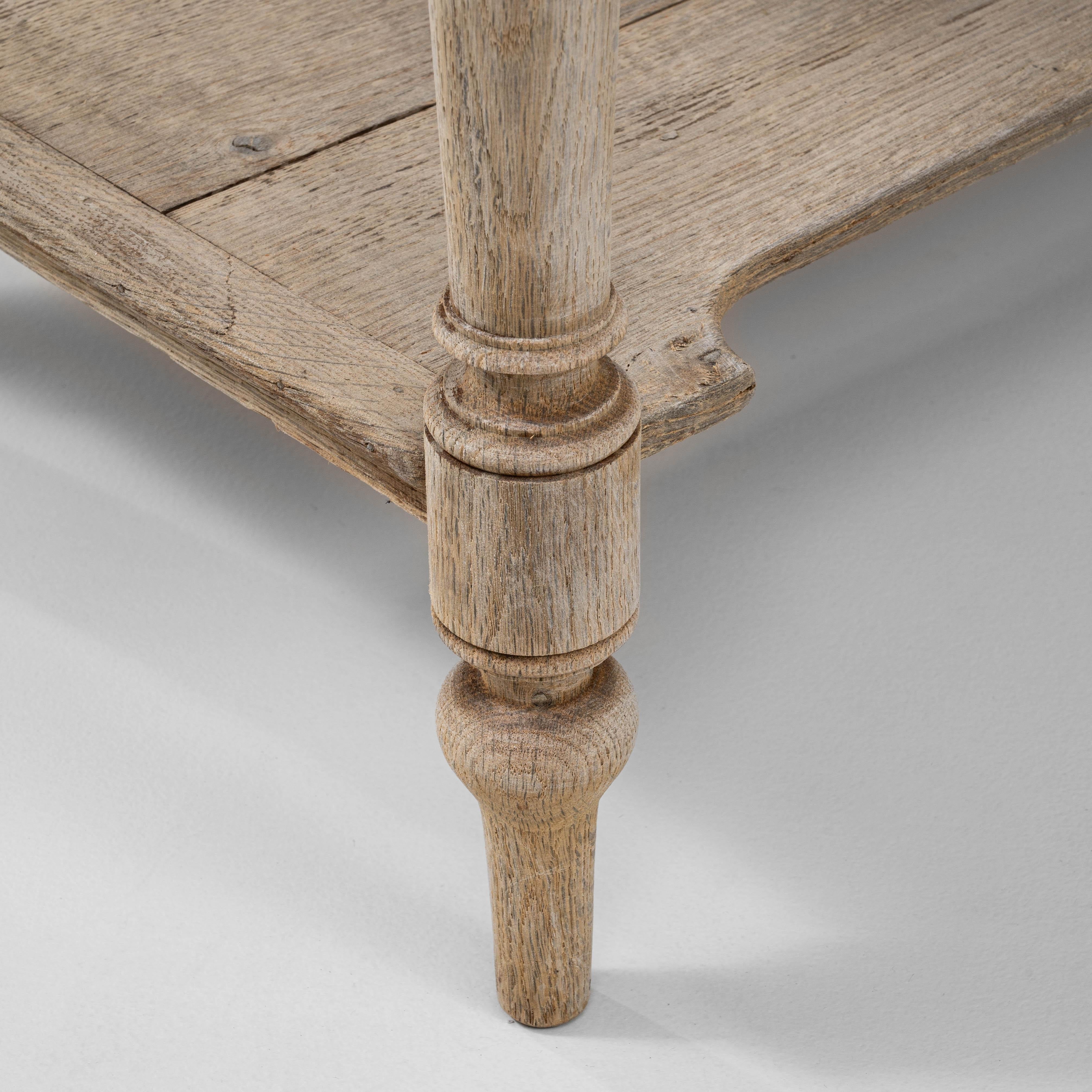 1900s French Oak Desk For Sale 8