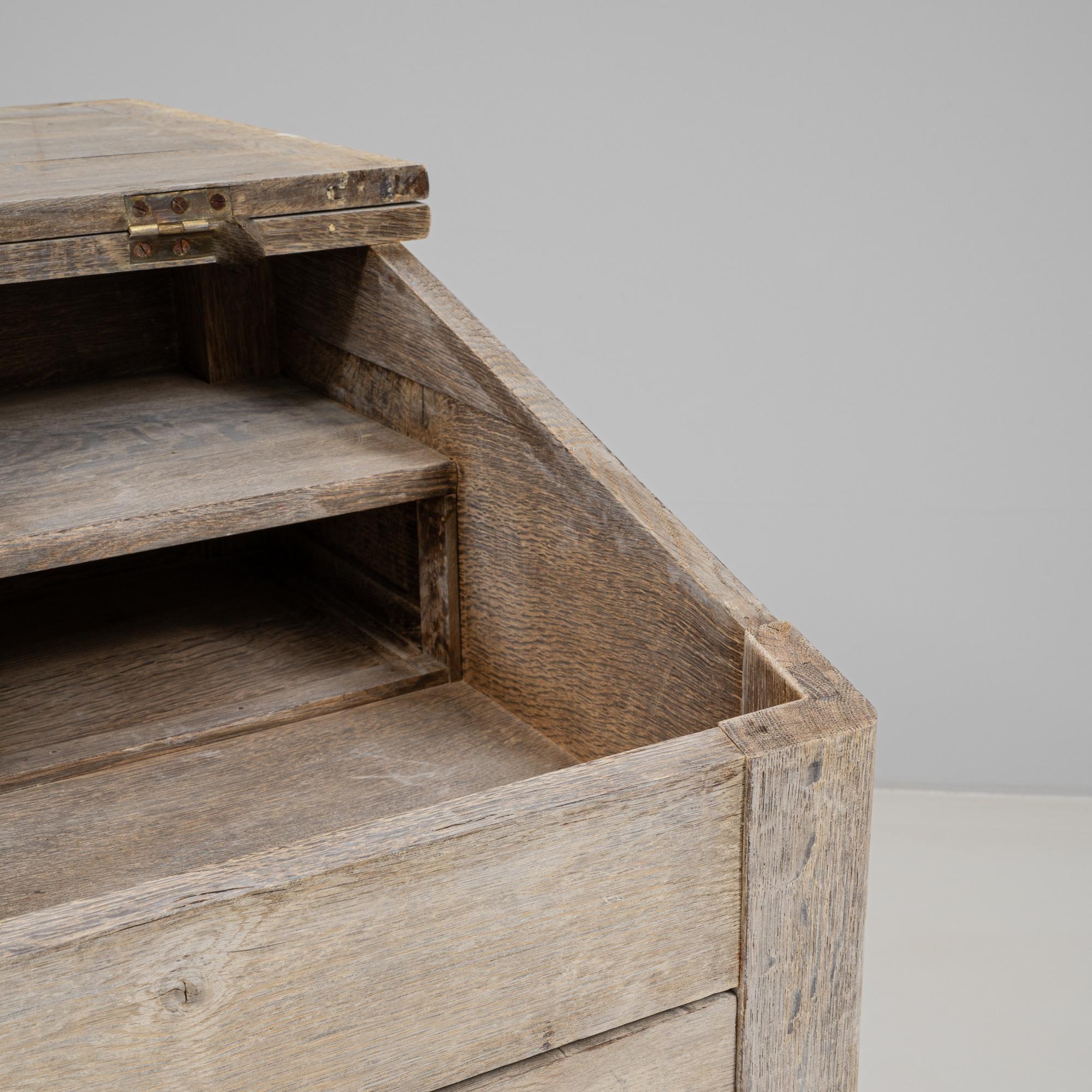 Scrivania in Oak francese del 1900 in vendita 7