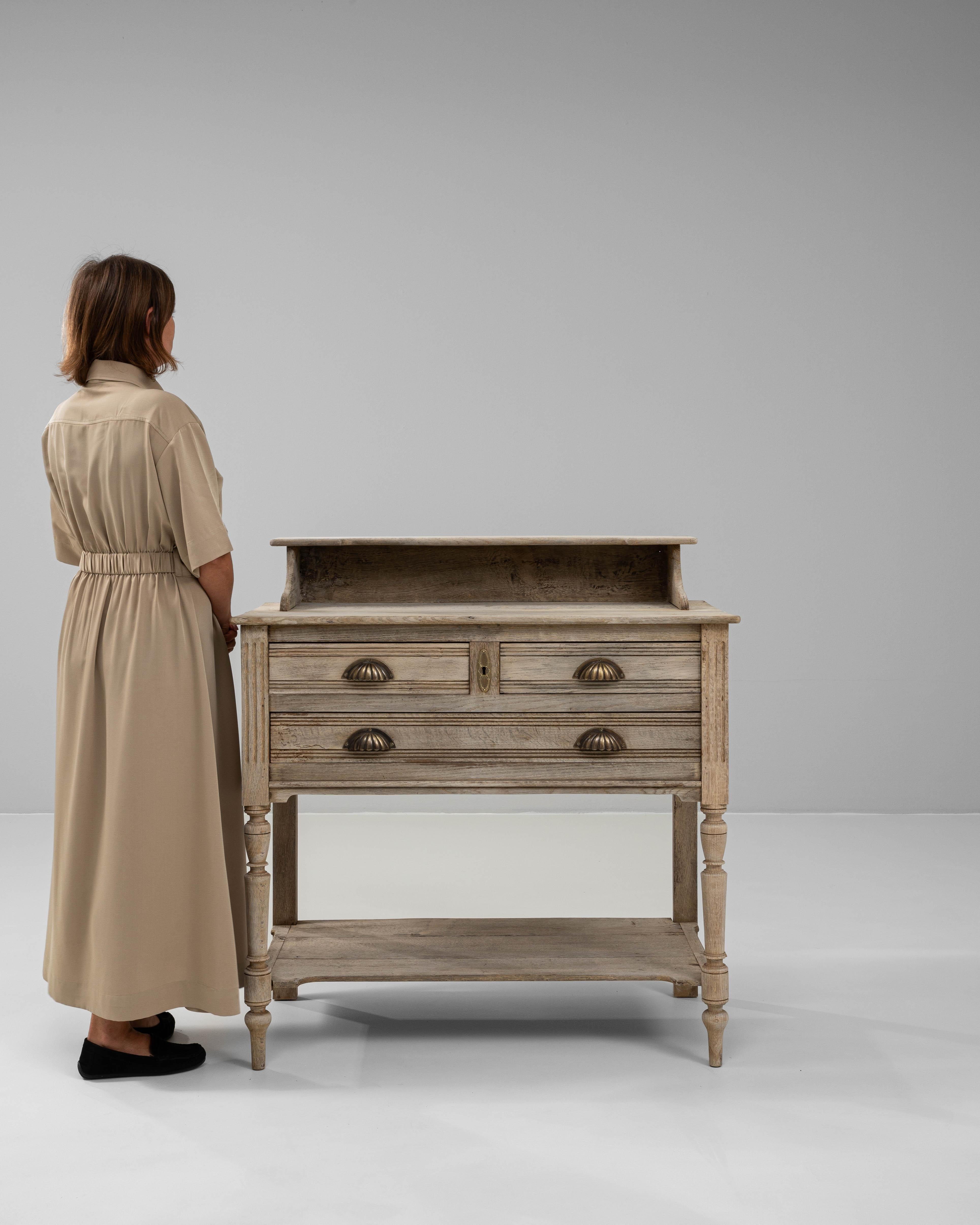 20th Century 1900s French Oak Desk For Sale